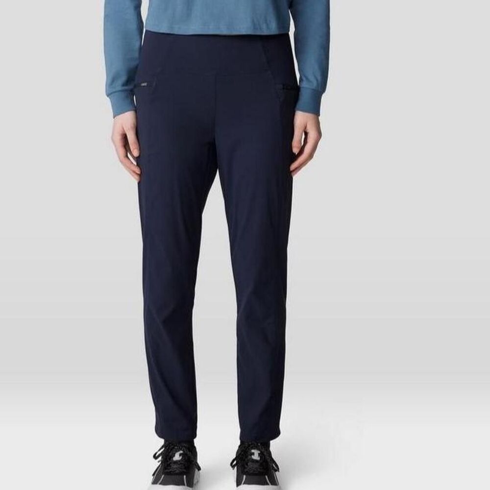 Mountain Hardwear Dynama High Rise Ankle Hiking Nylon Pant Navy Abyss XL
